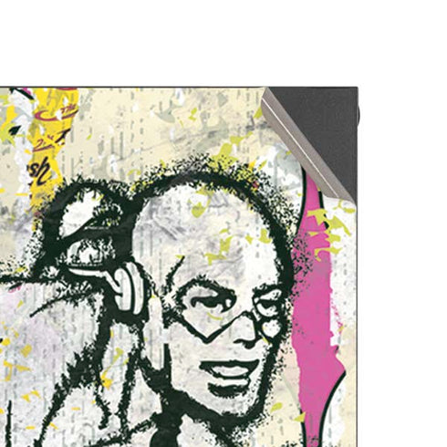 DC Comics The Flash Retro Abstract Running Pose XBox Series X Digital Edition Console Skin